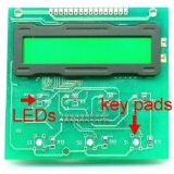 Custom LCD with LEDs & Buttons